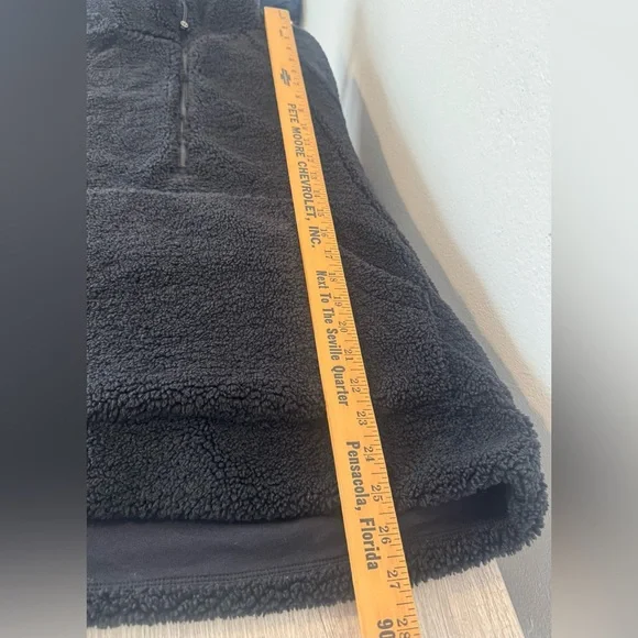 Lululemon Scuba Oversized Fleece Funnel-Neck Half-Zip Sherpa Sweatshirt Size M/L - Picture 7 of 10